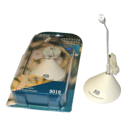 ATA Skrivbordsmikrofon Cardioid – 3,5 mm, för möten & gaming