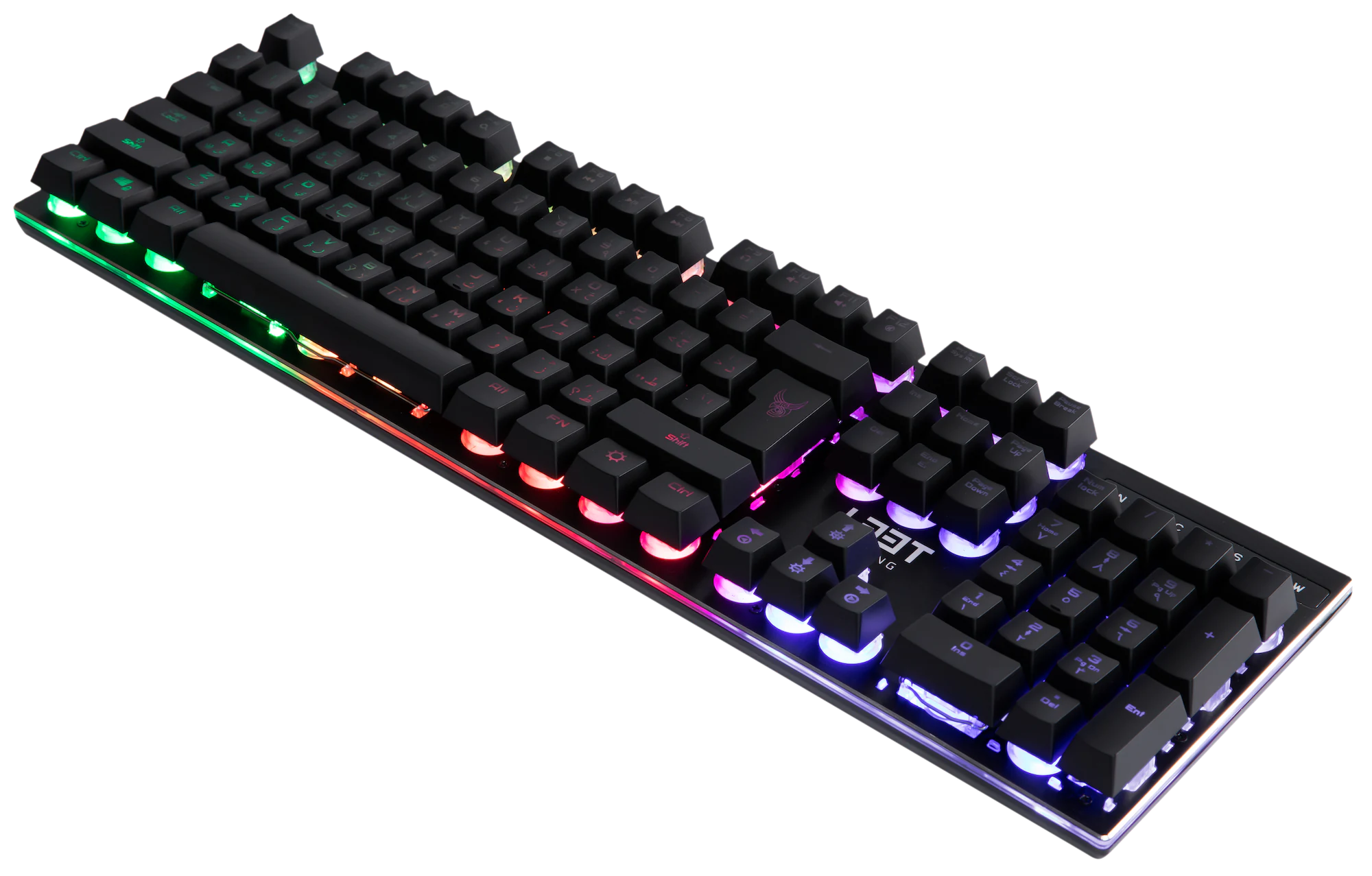 L33T-Gaming OSEBERG Arabiskt Speltangentbord – Semi-mekaniskt med LED