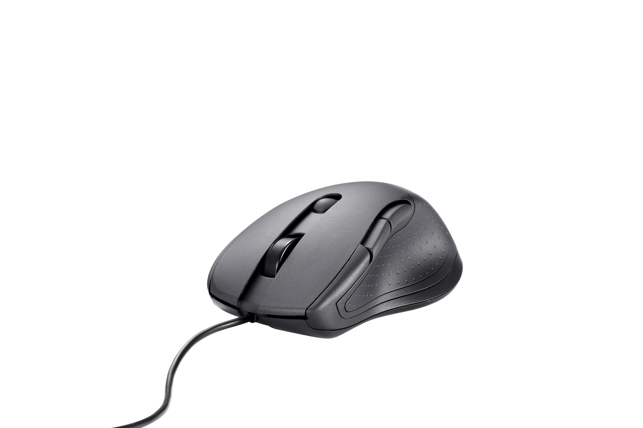 DELTACO MS-807 Tyst Kontorsmus – 5 knappar, 600–1600 DPI, USB