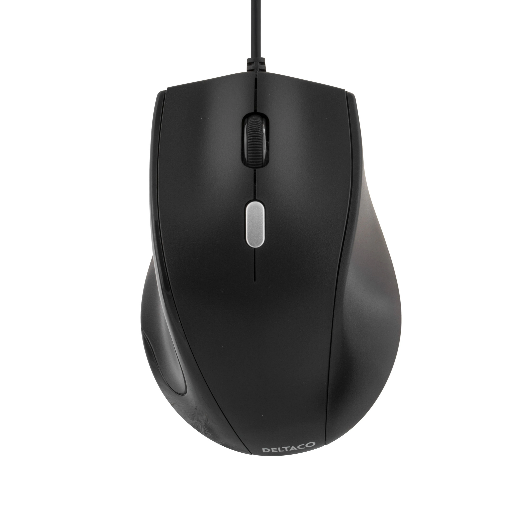 DELTACO MS-774 Optisk Mus – 4 knappar, justerbar DPI upp till 2400, USB