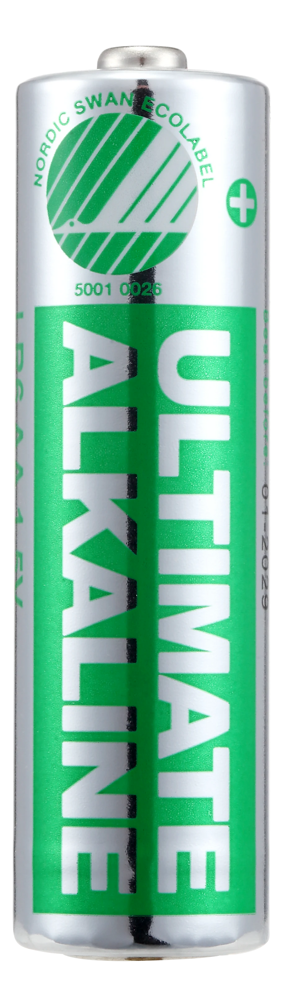 20-pack DELTACO Ultimate Alkaline AA-batterier, 1.5V, Svanenmärkta