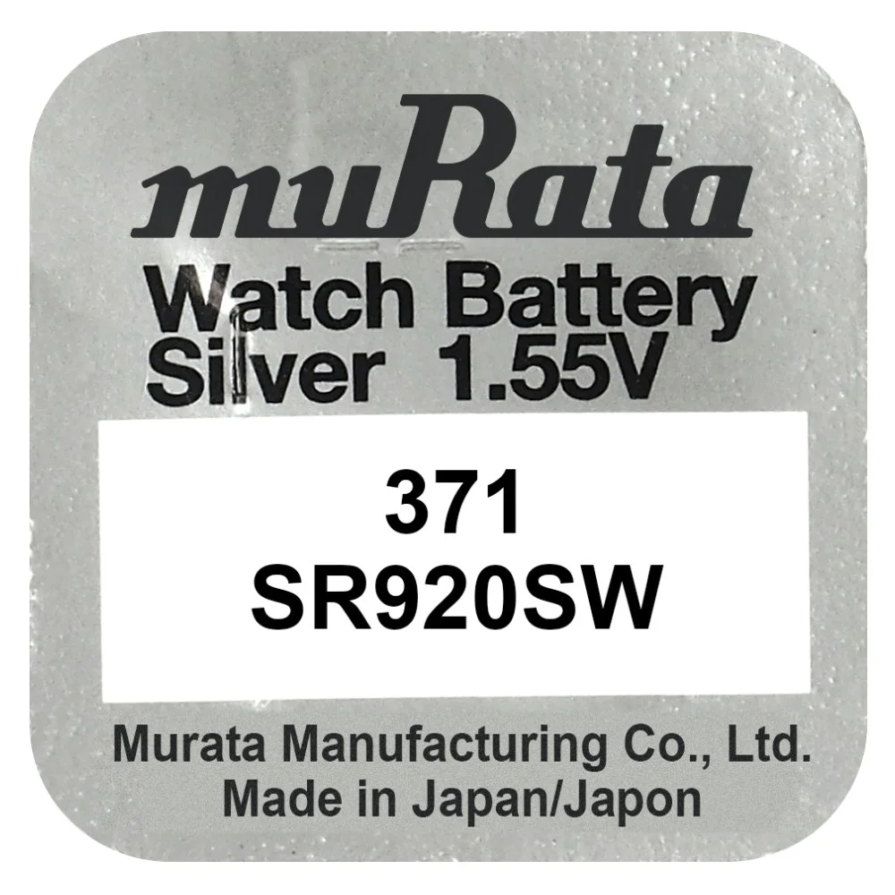 Klockbatteri Murata 371 / SR 920 SW