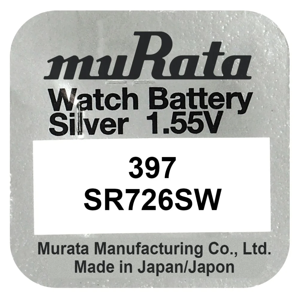 Klockbatteri Murata 397 / SR 726 SW