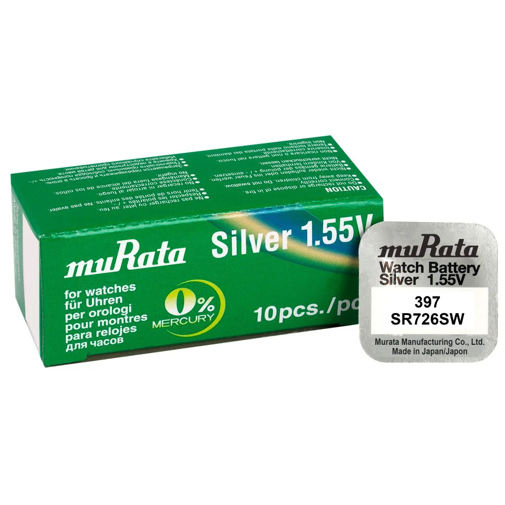 Klockbatteri Murata 397 / SR 726 SW
