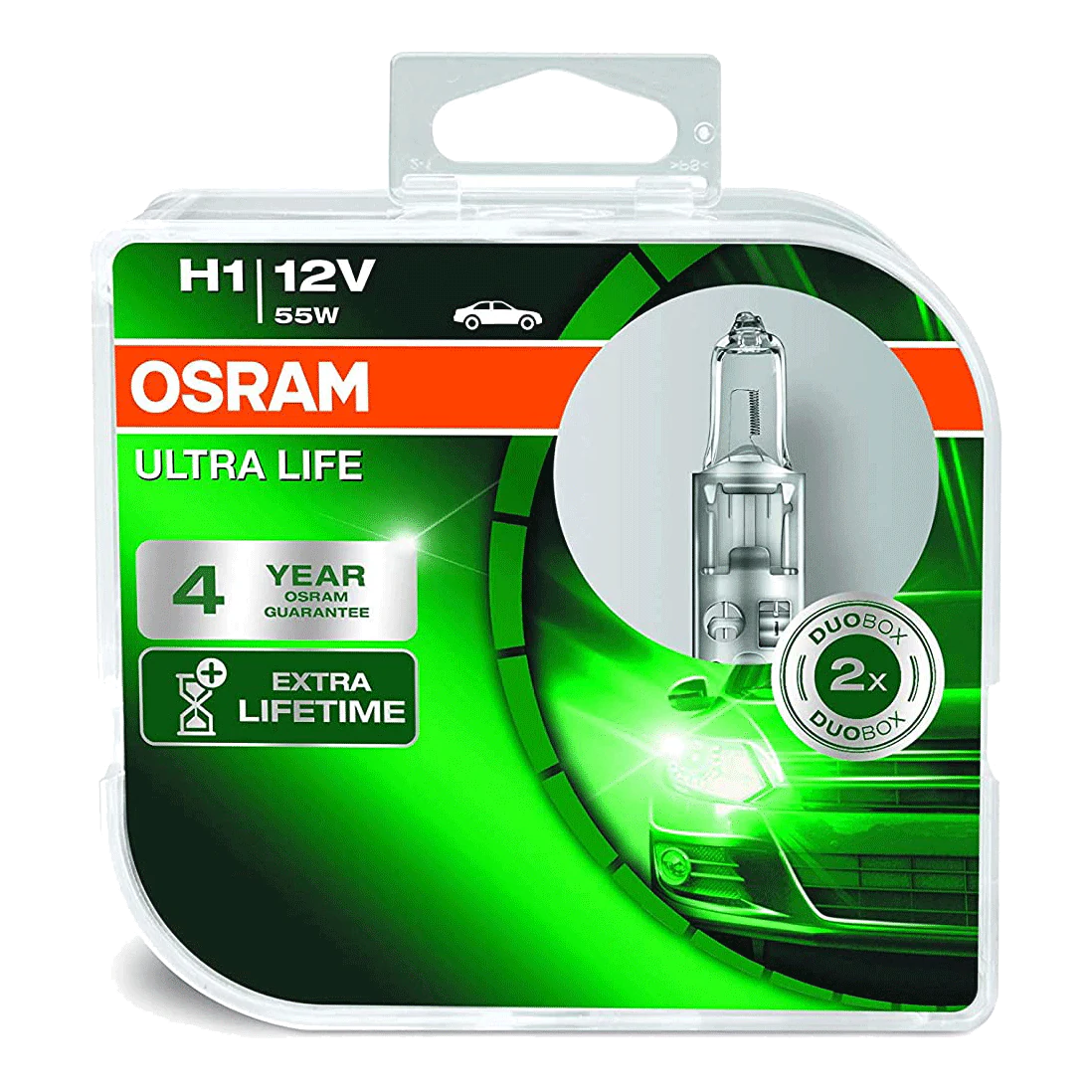 Osram Ultra Life H1 55W 12V Bilglödlampa