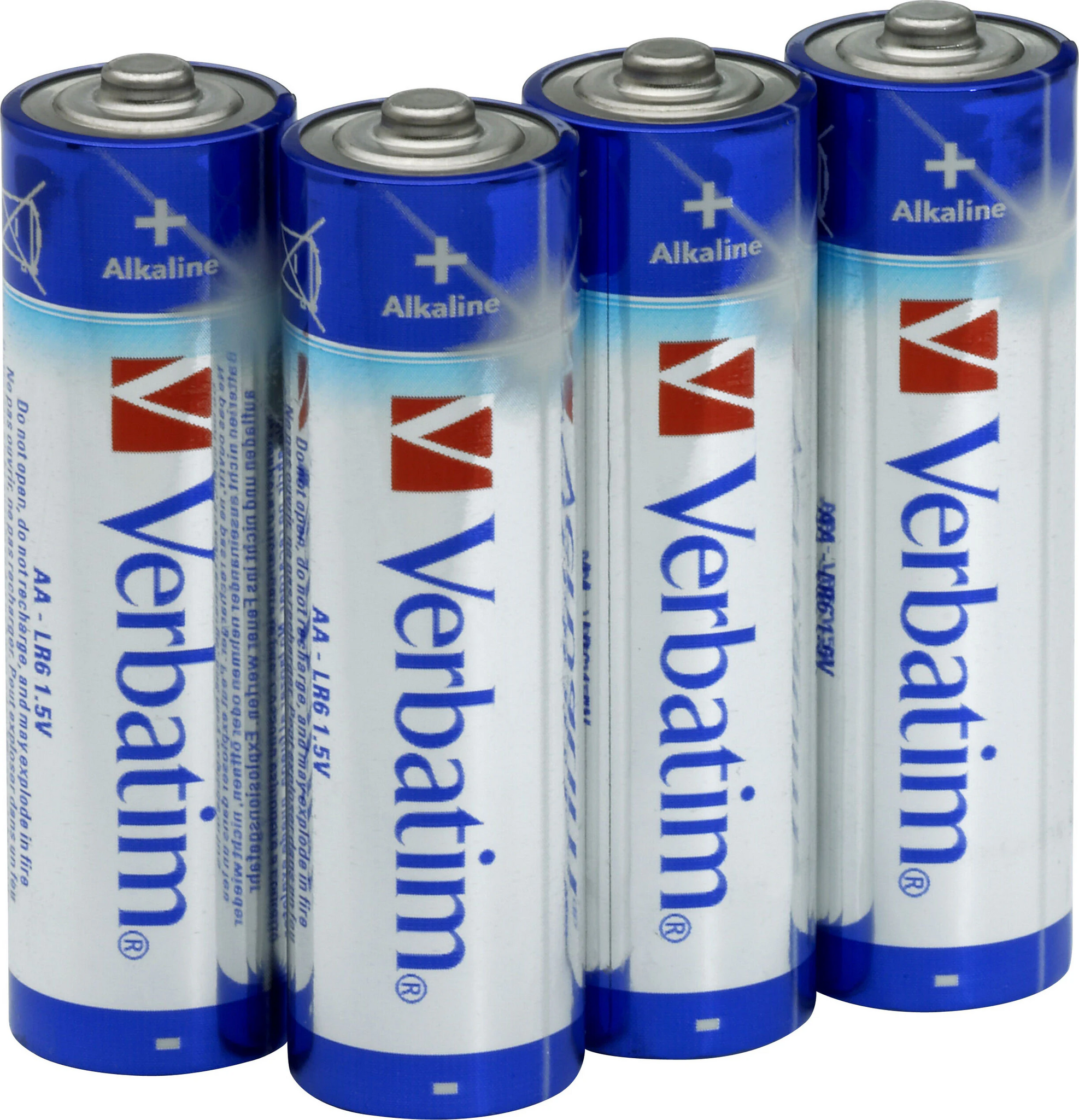 Verbatim AA Alkaline Batterier – 4-pack | 1,5V