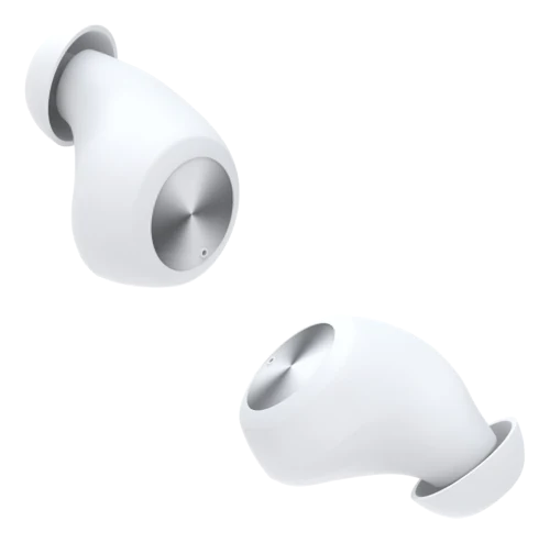 STREETZ TWS-111 trådlösa vita in-ear-hörlurar med Bluetooth 5 och laddningetui