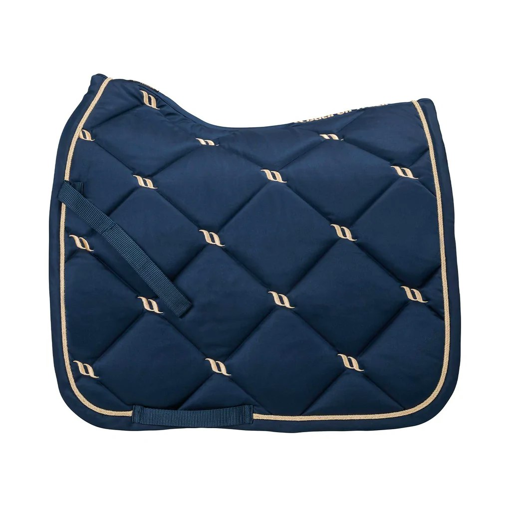 Elegant schabrak från populära Nights Collection. Back on Track Nights Collection Dressyrschabrak, Nobel blå