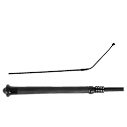 Jacson Supergrip Strass Dressyrspö 110cm, Svart