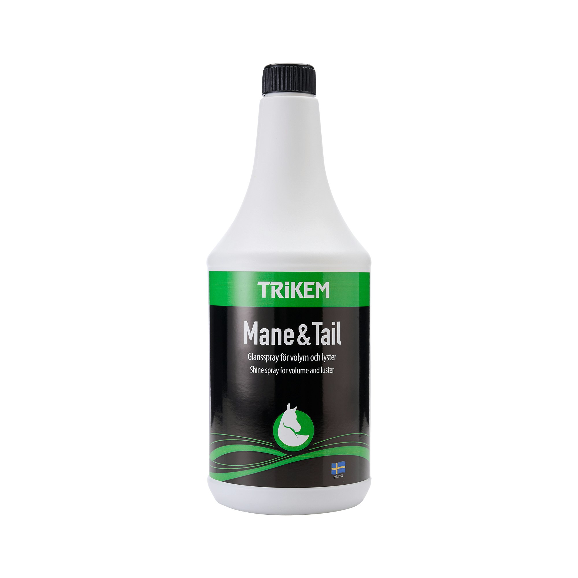 Mane&Tail är kombinerat balsam- och glansspray som ger volym och lyster. Mane&Tail är enkelt att använda och har en utredande effekt som gör det lätt att borsta ut både man och svans.
