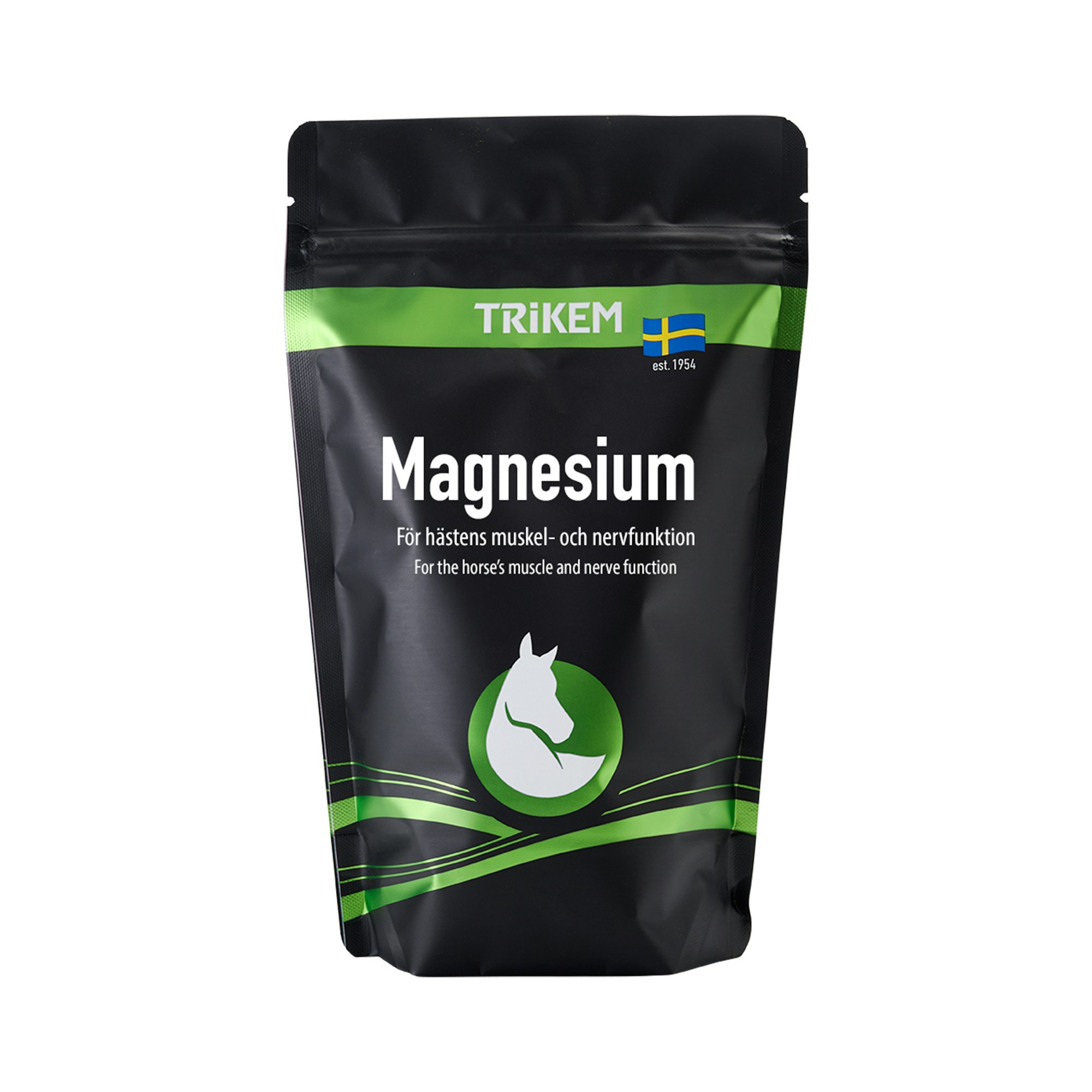 Magnesium är en makromineral som hästen måste få i sig via fodret. Magnesium är avgörande för hästens muskel- och nervfunktion likväl som den spelar en central roll i flertalet av kroppens enzymatiska