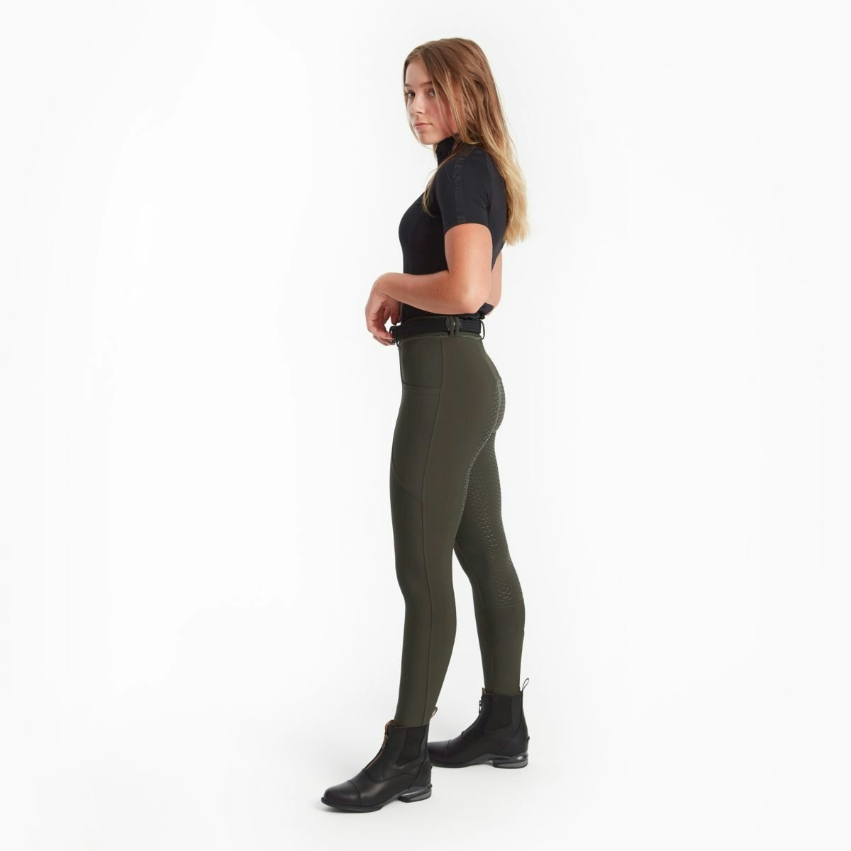 ALEQUI Ridbyxor Noma Deep Green, Helskoning