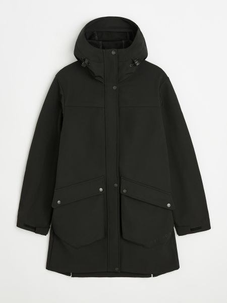 Jacson Bodil Lång Ridjacka Softshell, Svart