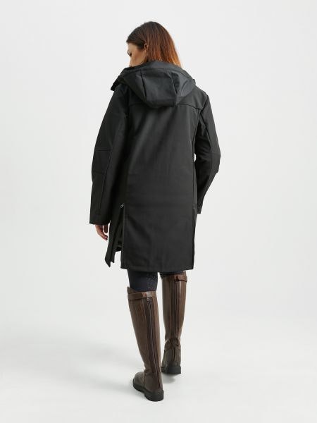 Jacson Bodil Lång Ridjacka Softshell, Svart