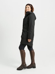 Jacson Bodil Lång Ridjacka Softshell, Svart
