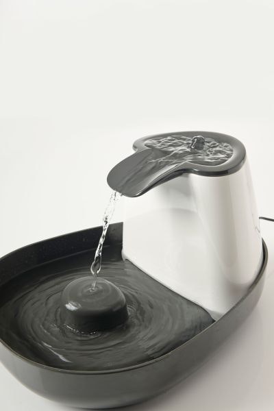 Savic Vattenfontän Cascade Grå, 1,5L