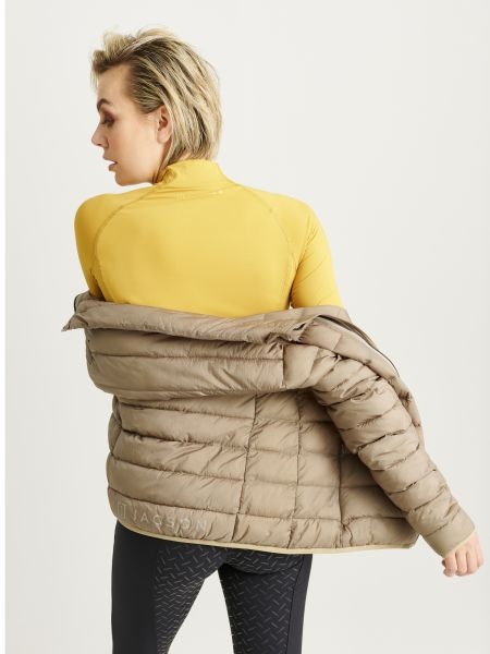 Jacson Lena Kort Ridjacka Lättvikt, Beige