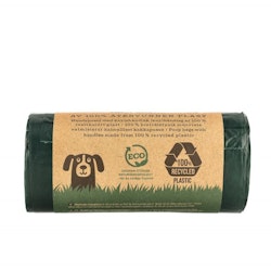 Dogman Bajspåsar 100% återv plast 60p, Grön