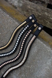 Jacson Pannband Kristall/Silver, Svart