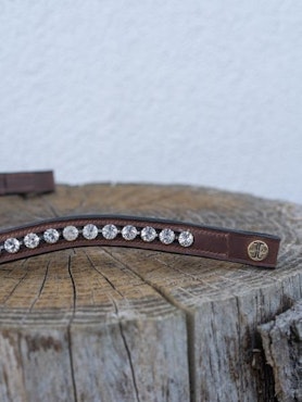 Jacson Pannband Kristall/Silver, Brun