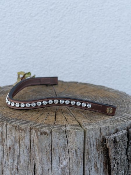 Jacson Pannband Kristall/Silver, Brun