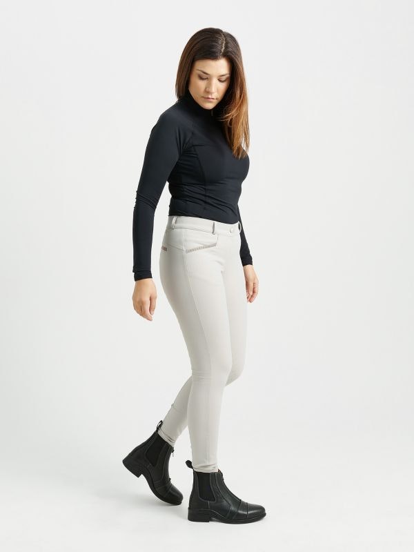 Jacson Hedvig Ridbyxa Helskodd, Beige