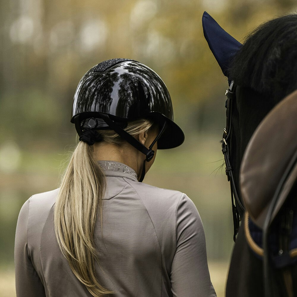 HANSBO SPORT Ridhjälm MIPS Vision Glitter