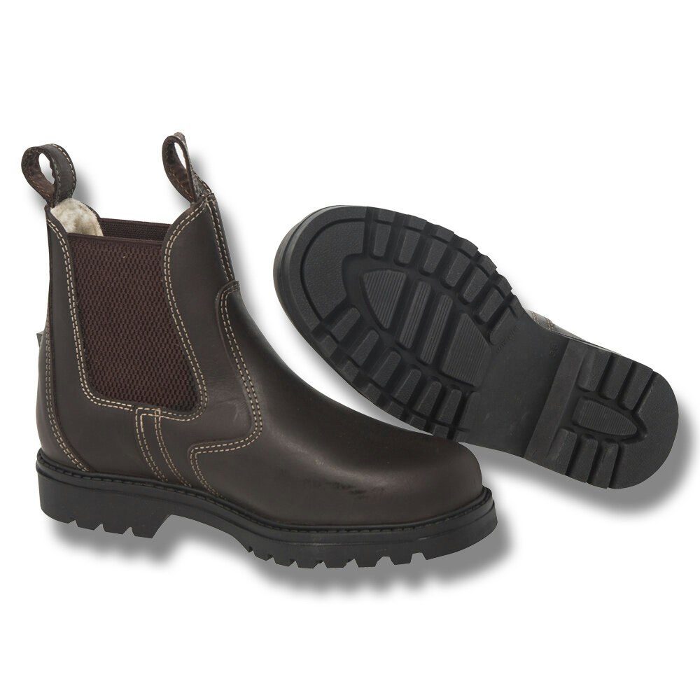 HANSBO SPORT Jodhpurs med ullfoder, brun