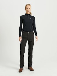 Jacson Softshellridbyxa Junior, Svart
