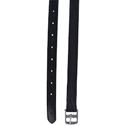 HANSBO SPORT Stigläder Nylonförstärkt 145 cm, svart