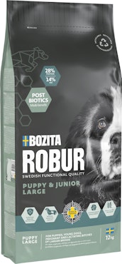 Bozita Robur Puppy & Junior L Torrfoder för hund 12kg