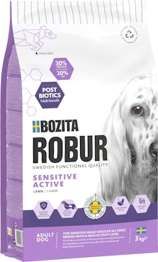 Bozita Robur Sensitive Grain Free Active Hundfoder 12 kg