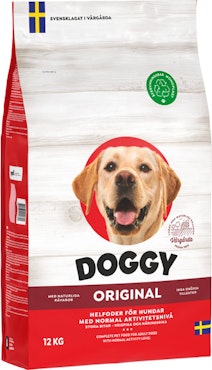Doggy Original Torrfoder för hund 12kg