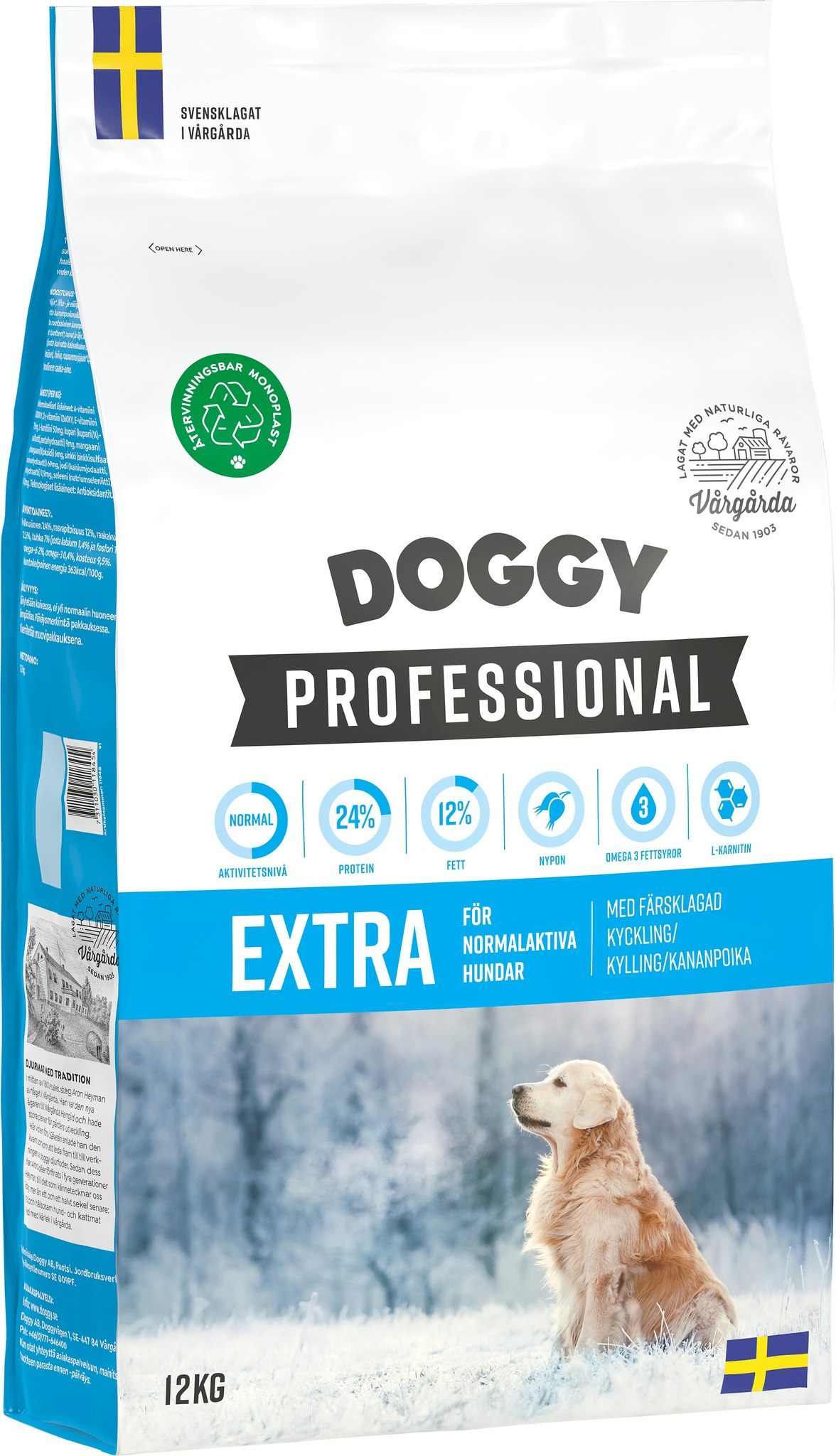 Doggy Professional Extra Hundfoder