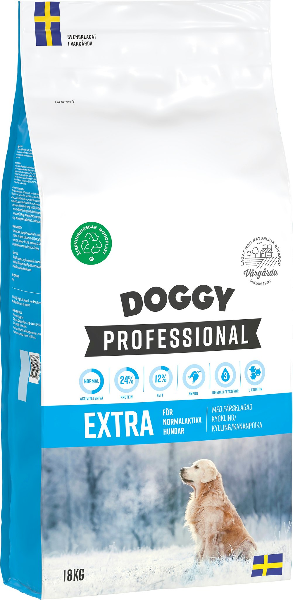 Doggy Professional Extra Hundfoder