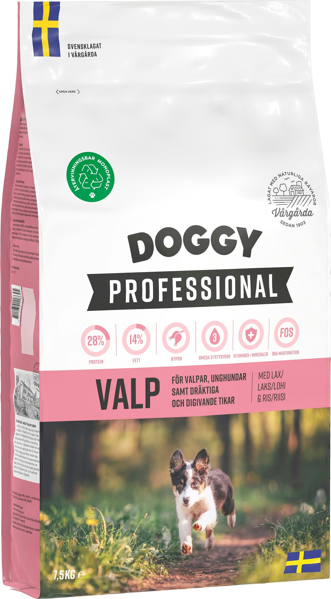 Doggy Professional Valp Hundfoder