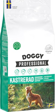 Doggy Professional Kastrerad Hundfoder 14kg