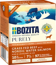 Bozita Purely Dog Paté Salmon Våtfoder 370g