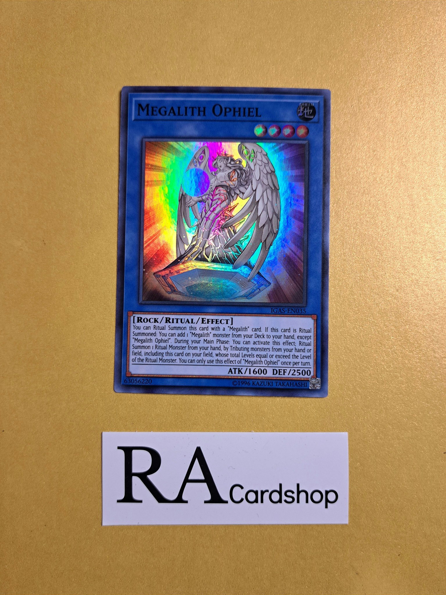 Megalith Aratron EN040 Assault IGAS Yu-Gi-Oh