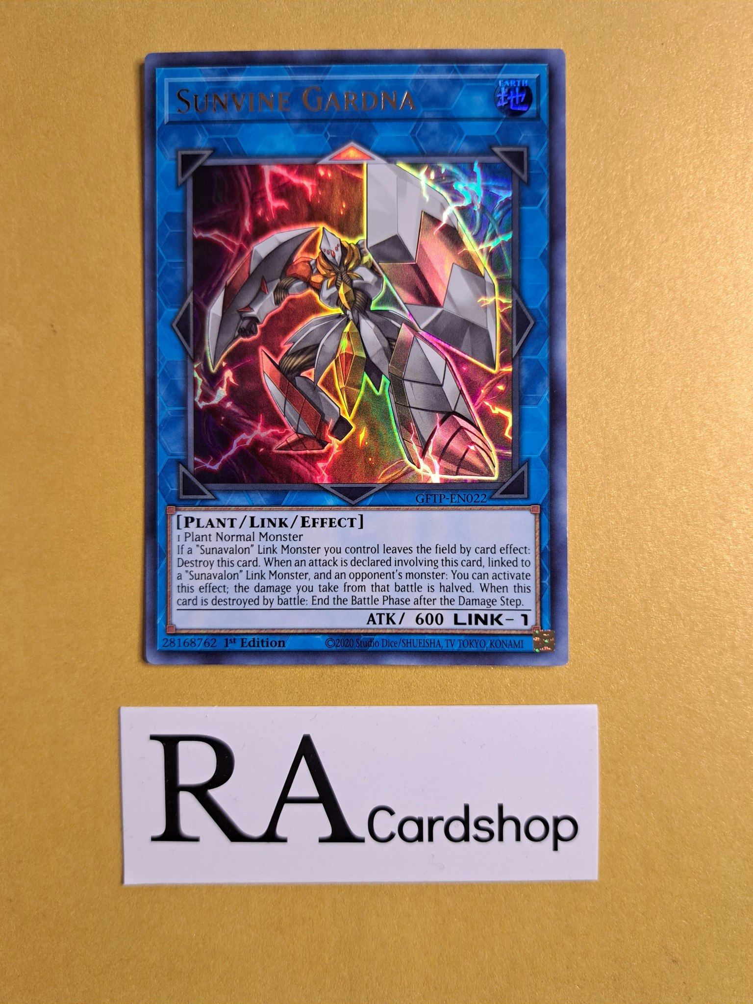 Sunvine Gardna 1st Edition EN022 Ghosts From the Past GFTP Yu-Gi-Oh