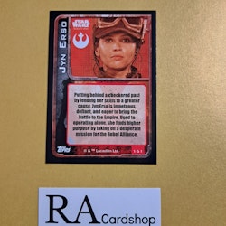 Jyn Erso Foil #161 Rogue One Topps Star Wars