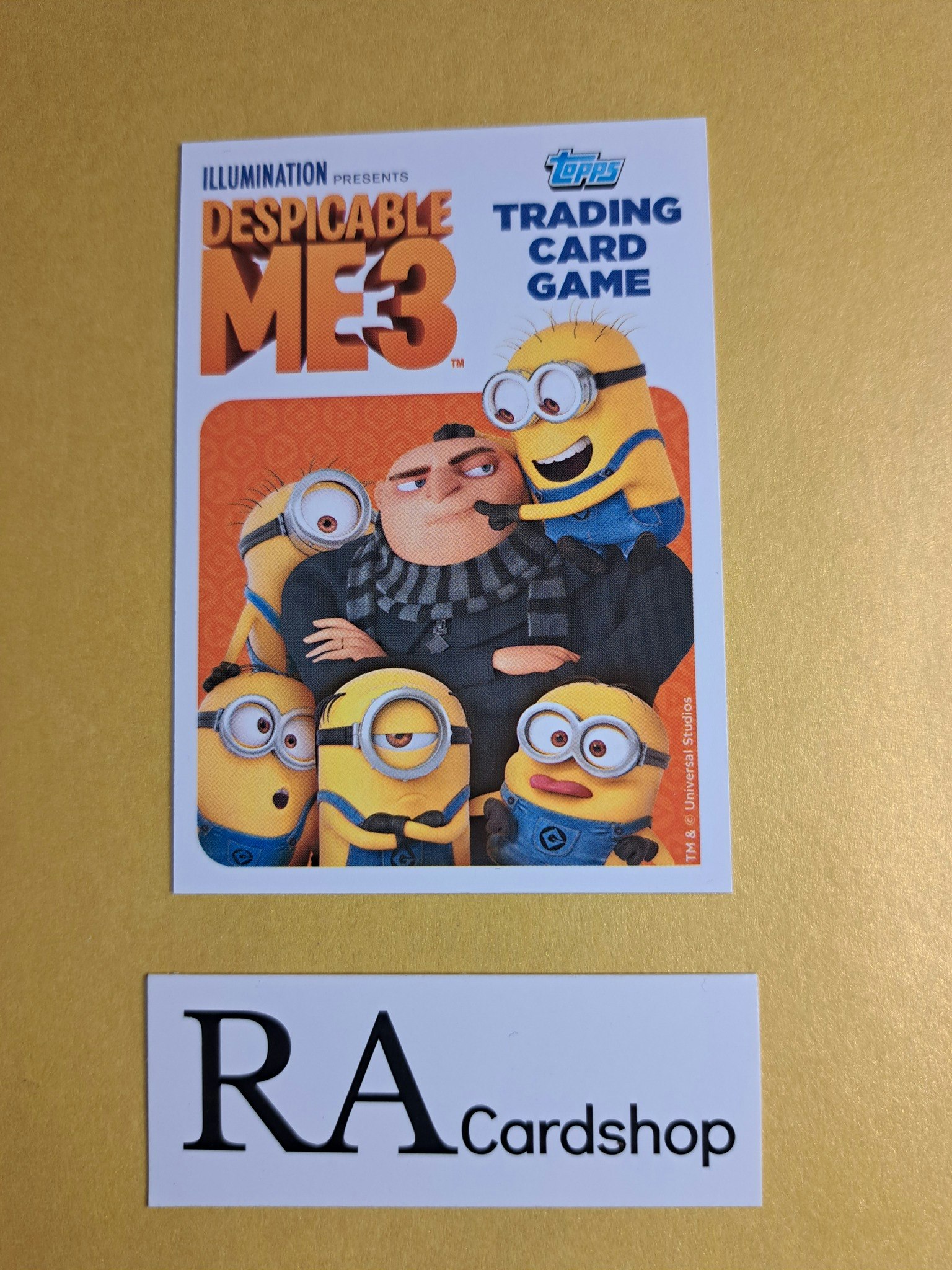 Puzzle (2) #15 Despicable Me 3 Topps