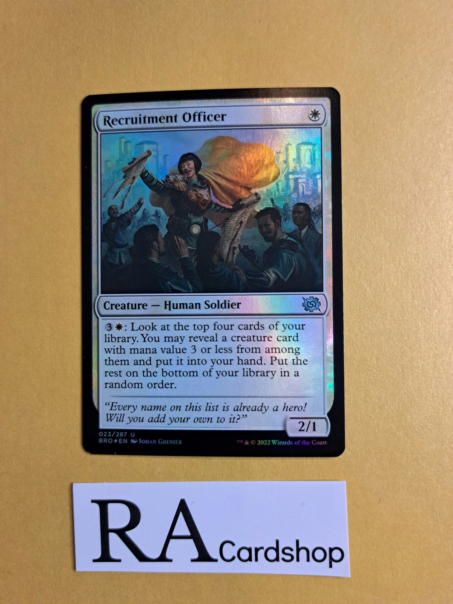 Union of the Third Path Common Foil 031/287 The Brothers War Magic the Gathering