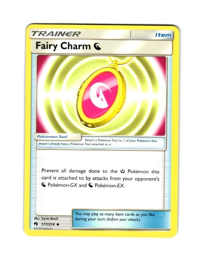 Fairy Charm Uncommon 177/214 Lost Thunder Pokemon