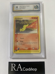 Cyndaquil 59/100 Common EX Sandstorm Graderad 4 Rauk Card