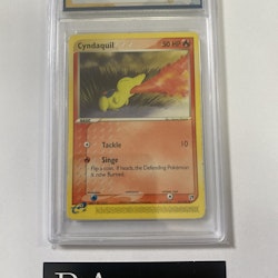 Cyndaquil 59/100 Common EX Sandstorm Graderad 4 Rauk Card