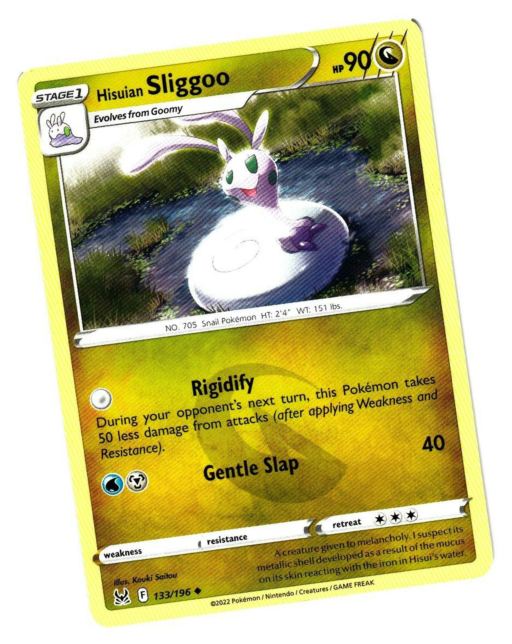 Hisuian Sliggoo Uncommon 133/196 Lost Origin Pokemon