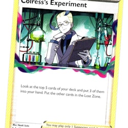 Colresss Experiment Uncommon 155/196 Lost Origin Pokemon