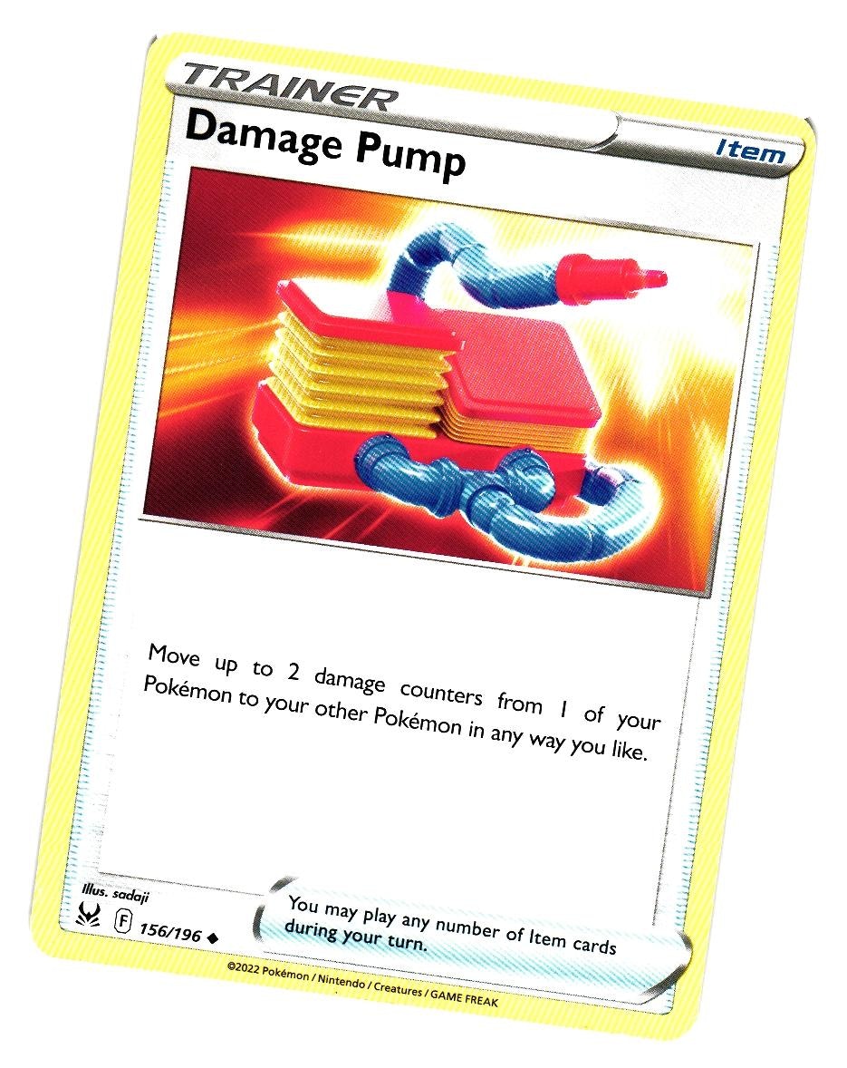 Damage Pump Uncommon 156/196 Lost Origin Pokemon