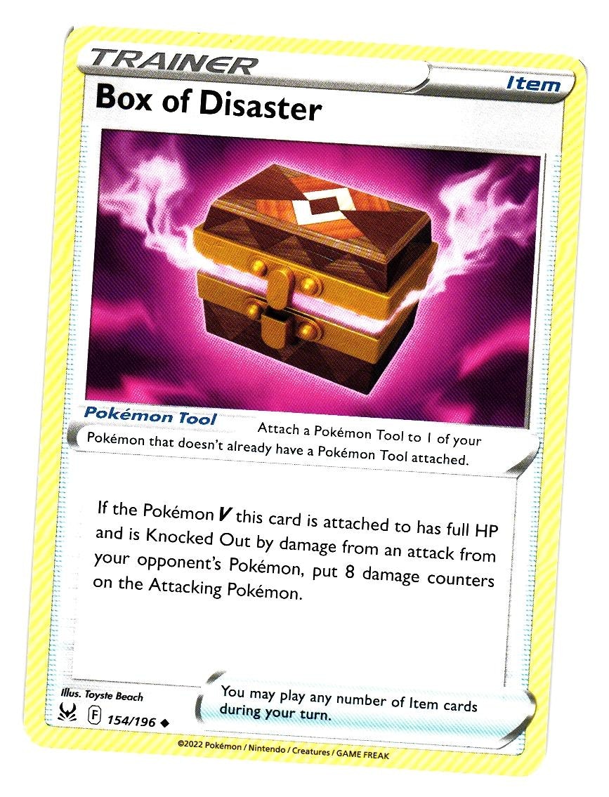 Box of Disasters Uncommon 154/196 Lost Origin Pokemon